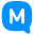 m