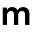 m