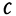 c