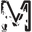 m