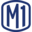 m