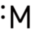 m