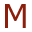 m