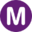 m