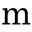 m
