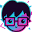 m