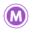 m