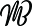 m