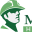 m