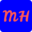 m