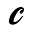 c