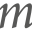m