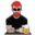 m
