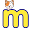 m