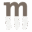 m