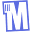 m