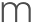m