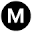 m