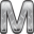 m