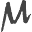 m