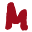 m