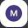 m