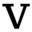 v
