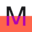 m