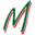 m