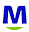 m