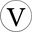 v