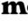 m