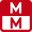 m