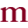 m