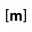 m