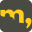 m