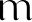 m